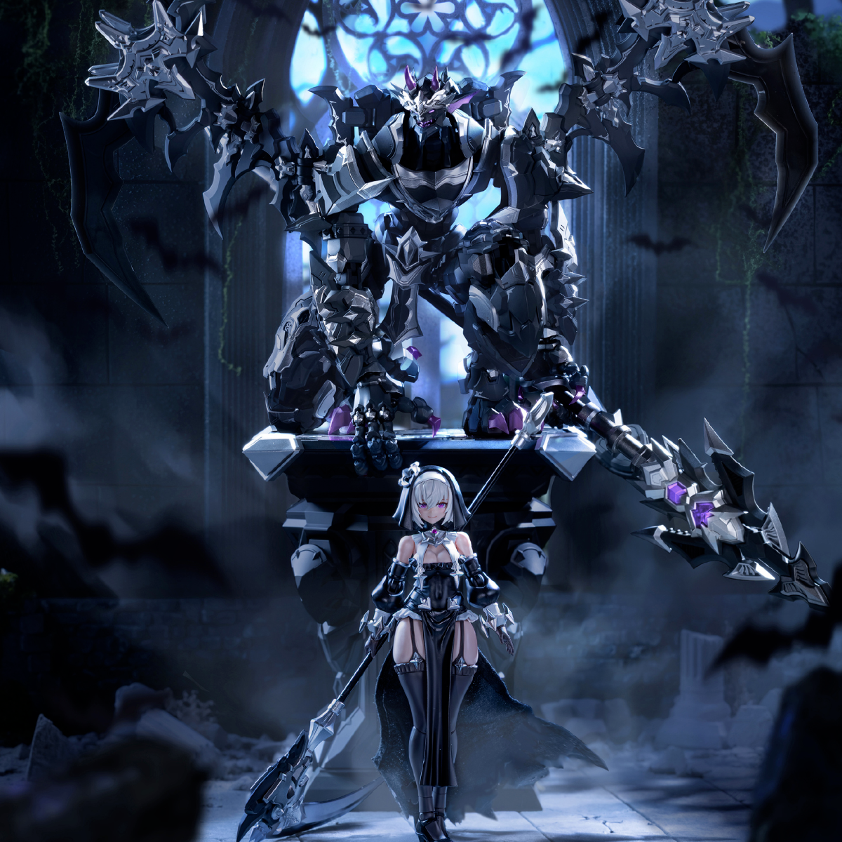 Soulingtoys 1/12 The sin of dark moon/AUDO·RESTORE HEART/Black