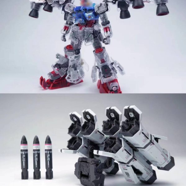 BAG PACK and Clear Armor for Solomon MG 1/100 RX-78 GP02A Gundam