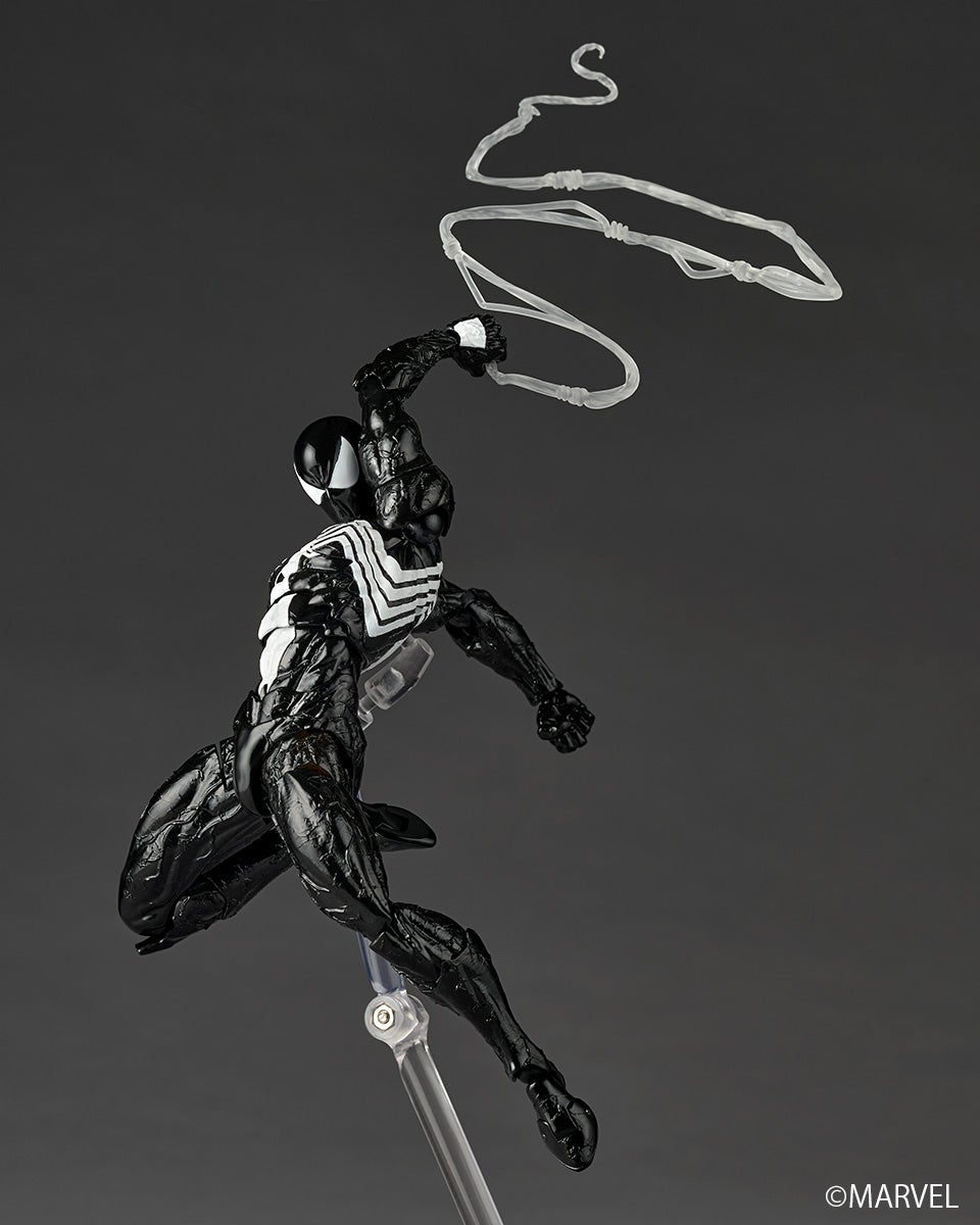 Amazing Yamaguchi / Revoltech: Symbiote Spider-Man (2027 Reissue )(no Bonus)(Pre-Order)
