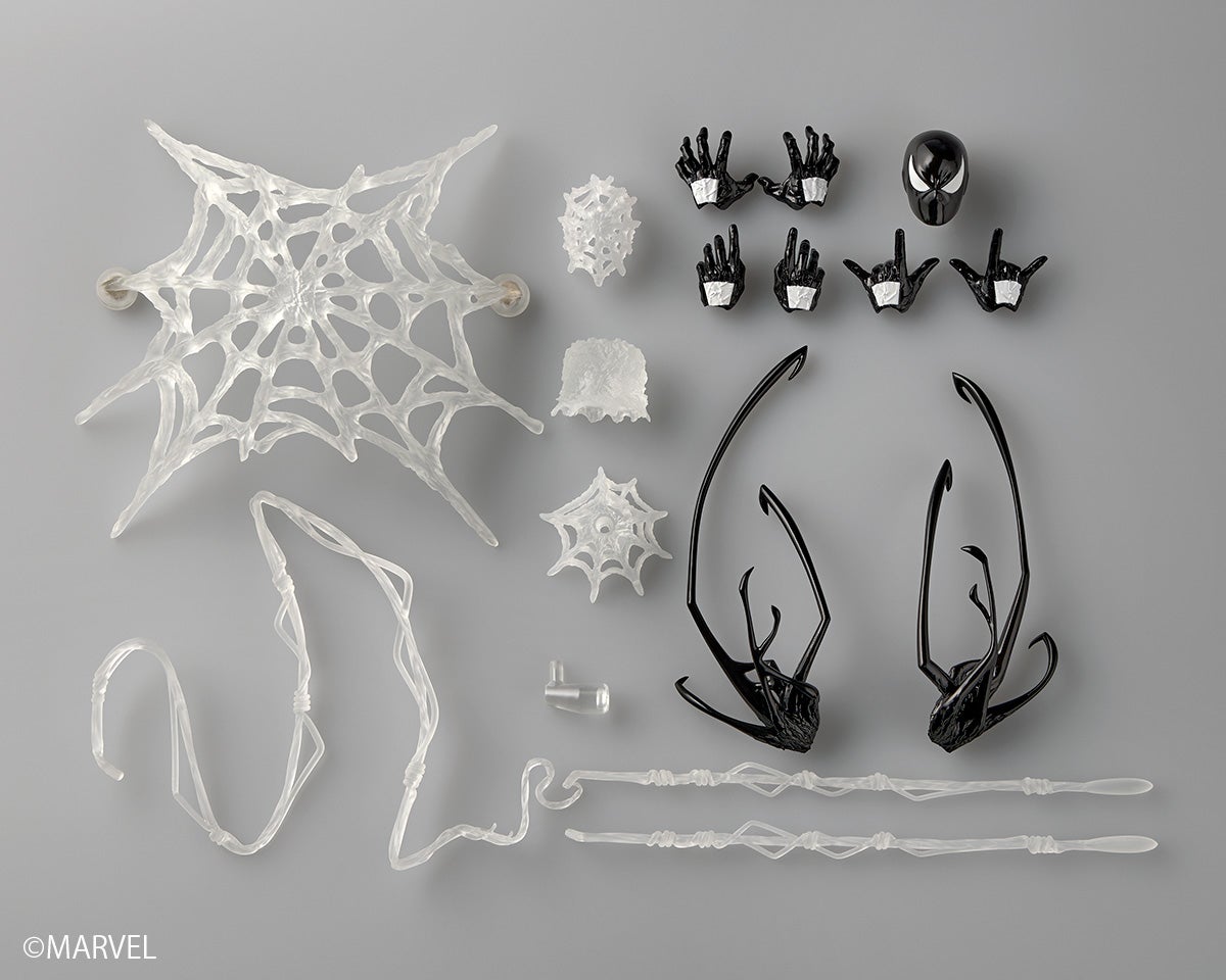 Amazing Yamaguchi / Revoltech: Symbiote Spider-Man (2027 Reissue )(no Bonus)(Pre-Order)