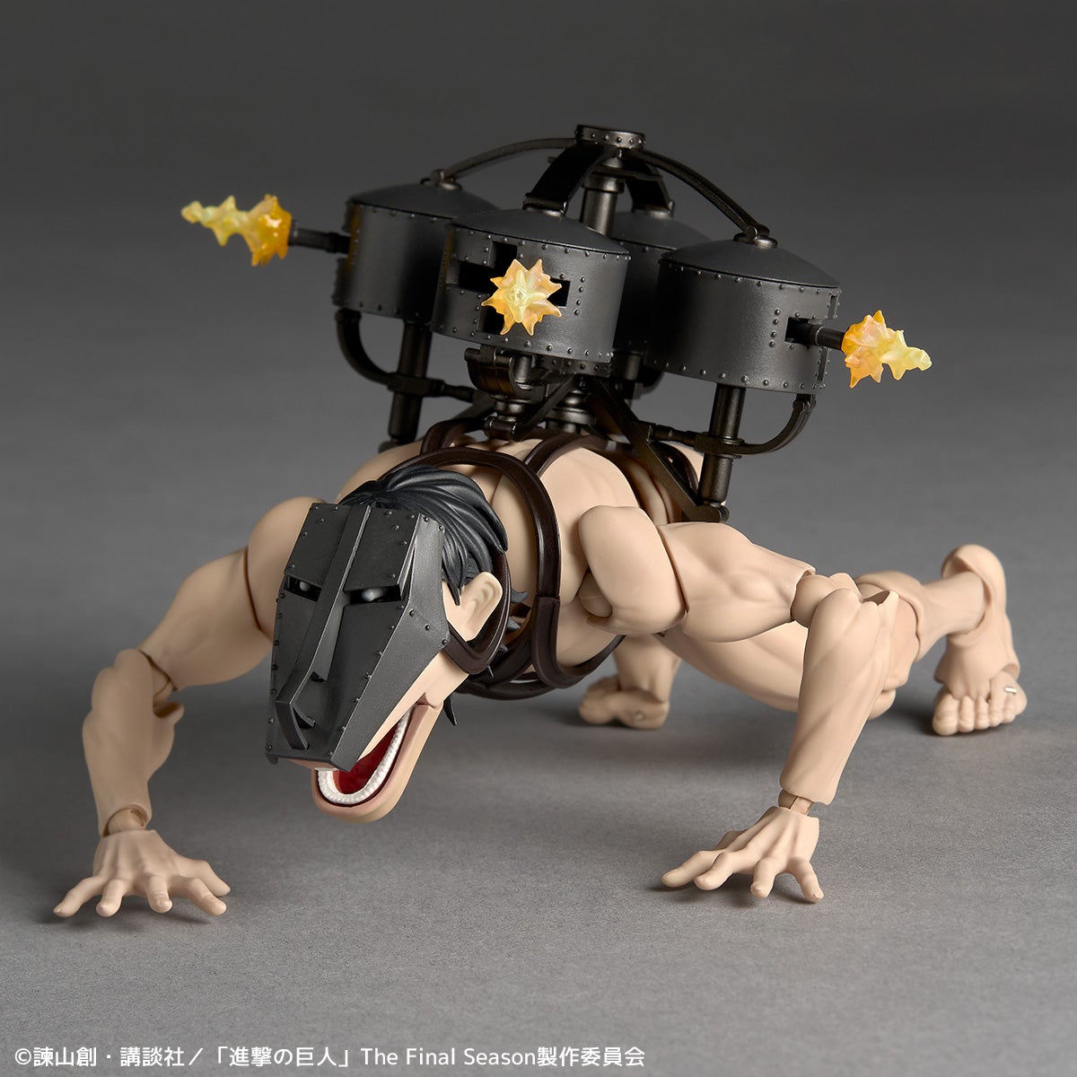 Amazing Yamaguchi / Revoltech: Attack on Titan -Cart Giant (With Bonus)(Pre-Order)