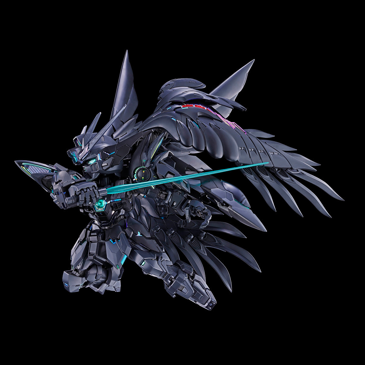 (P.B)MGSD WING GUNDAM ZERO EW[STRUCTURAL COATING/BLACK] (Pre-Order)