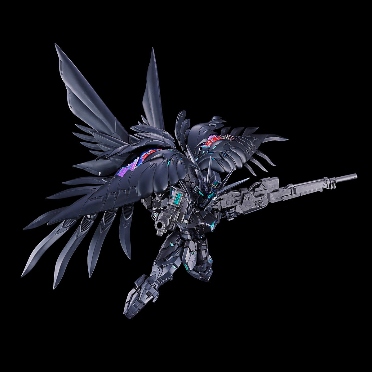 (P.B)MGSD WING GUNDAM ZERO EW[STRUCTURAL COATING/BLACK] (Pre-Order)