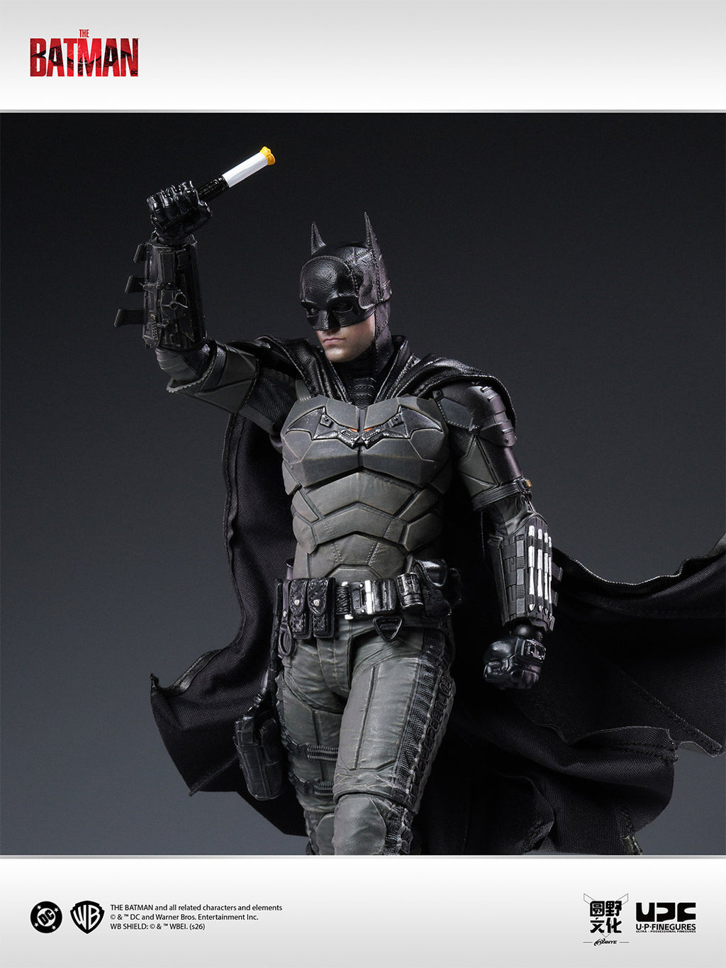 U-P Figurines ( LPZZ ) New The Batman (Pattinson Batman) 1/12 Scale Action Figure (Pre-Order)