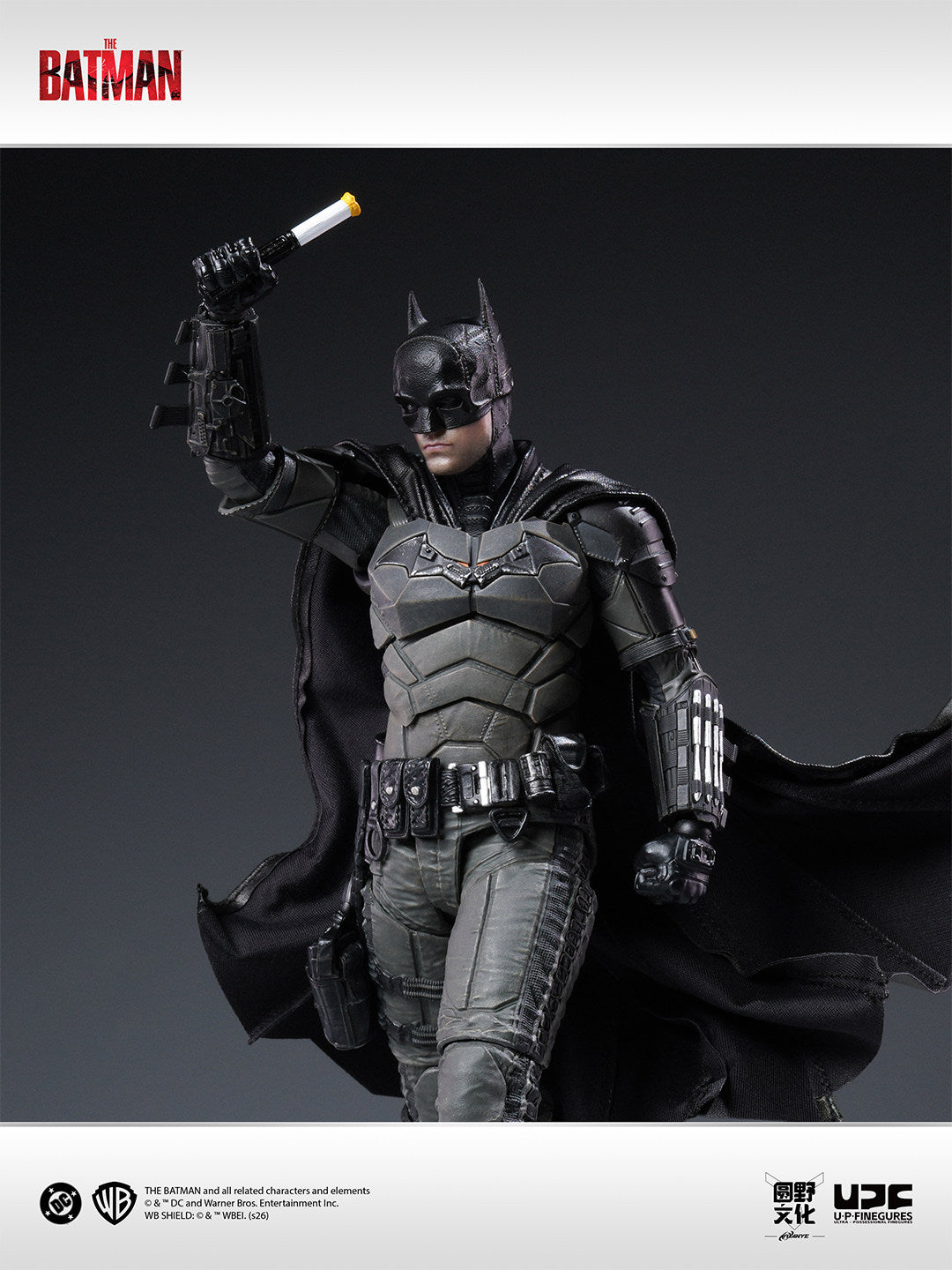 U-P Figurines ( LPZZ ) New The Batman (Pattinson Batman) 1/12 Scale Action Figure (Pre-Order)