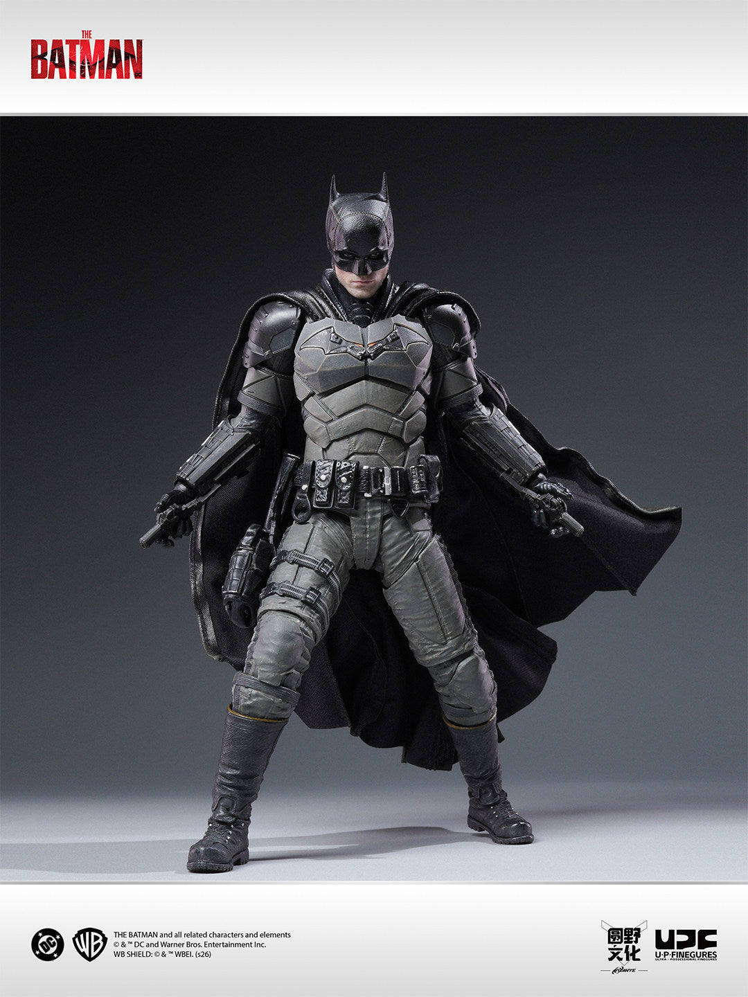 U-P Figurines ( LPZZ ) New The Batman (Pattinson Batman) 1/12 Scale Action Figure (Pre-Order)