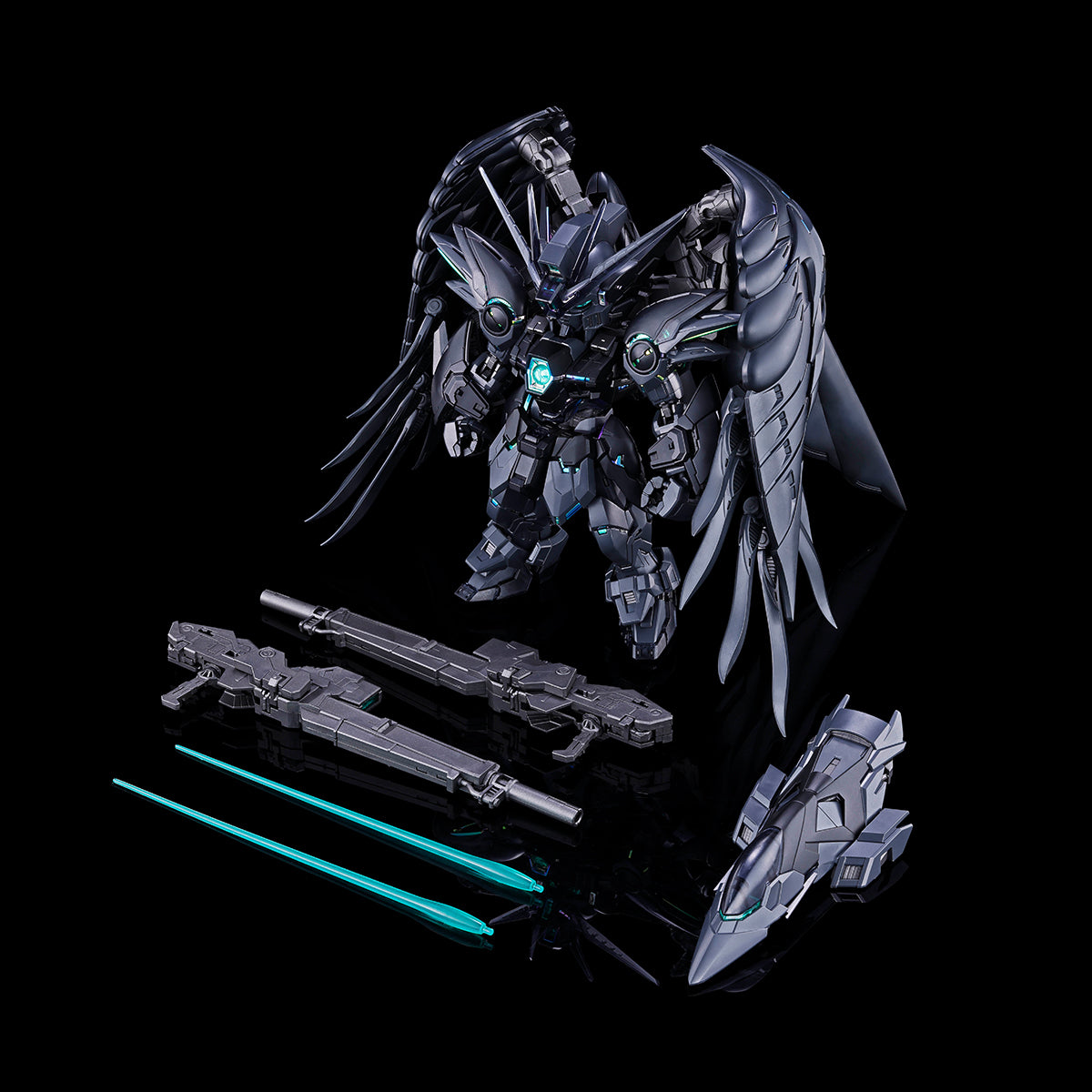 (P.B)MGSD WING GUNDAM ZERO EW[STRUCTURAL COATING/BLACK] (Pre-Order)