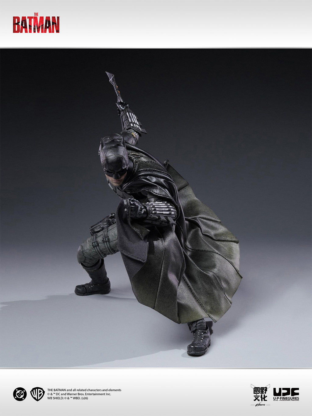 U-P Figurines ( LPZZ ) New The Batman (Pattinson Batman) 1/12 Scale Action Figure (Pre-Order)