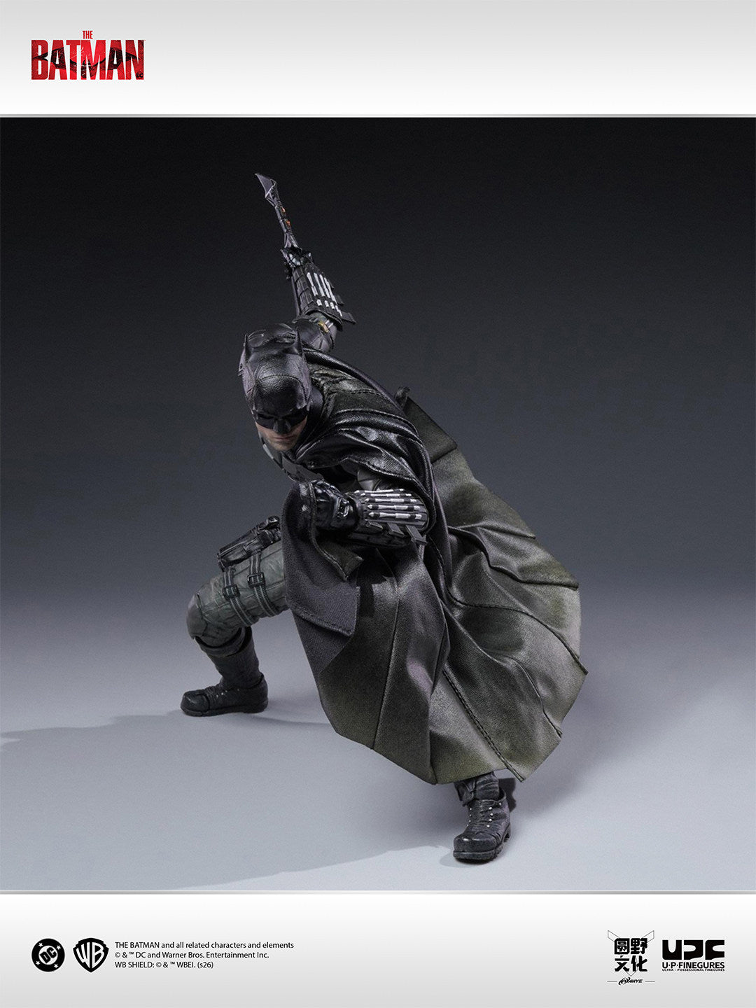 U-P Figurines ( LPZZ ) New The Batman (Pattinson Batman) 1/12 Scale Action Figure (Pre-Order)