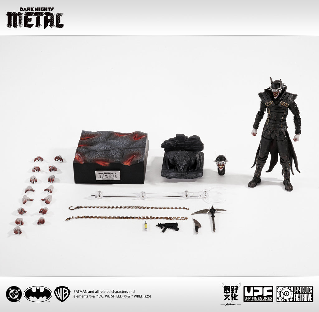 U-P-Finegures (LPZZ) Dark Nights: Metal/ The Batman Who Laughs- 1/12 Action Figure