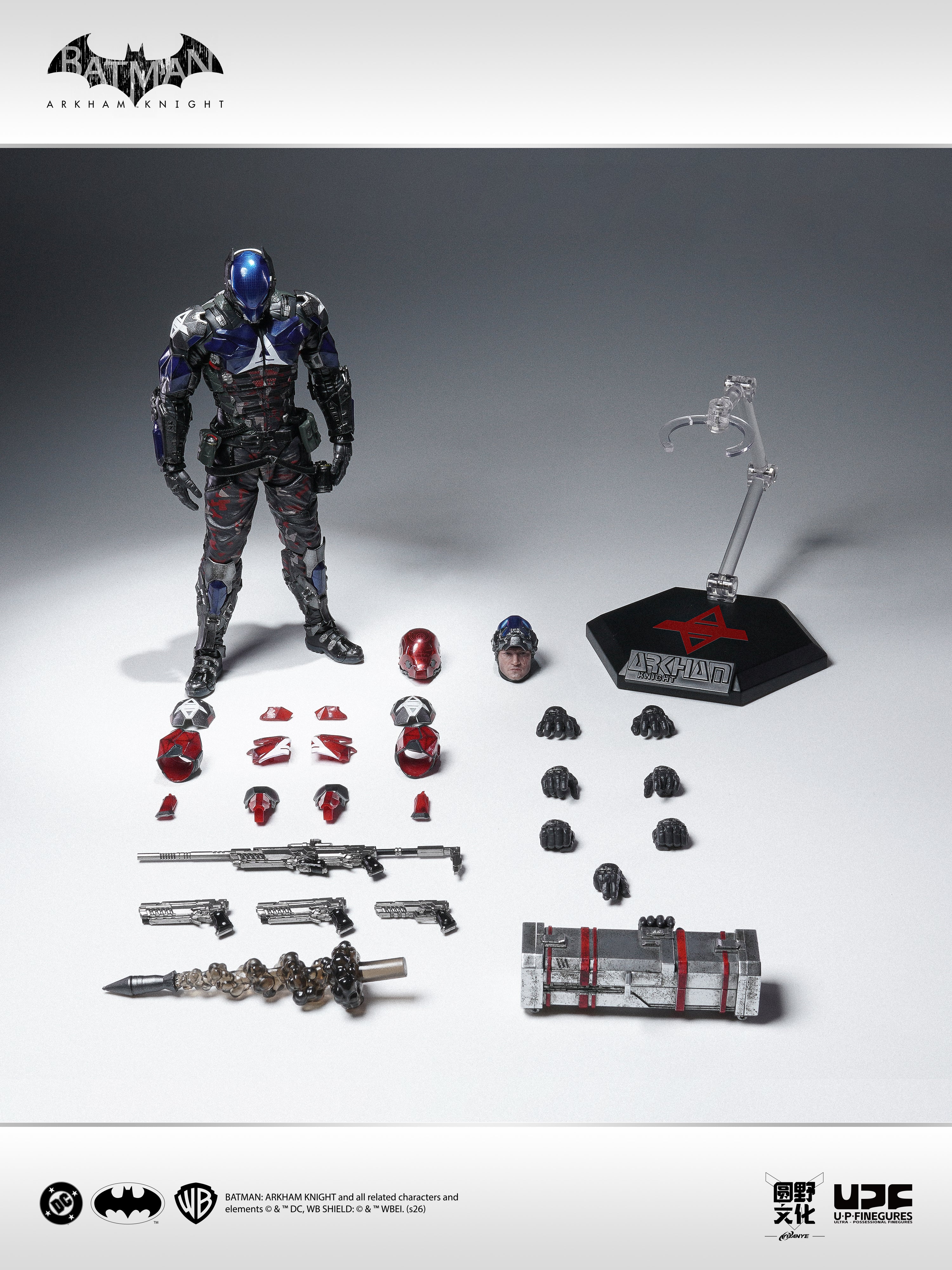 U-P Figurines ( LPZZ ) Arkham Knight 1/12 Scale Action Figure (Pre-Order)