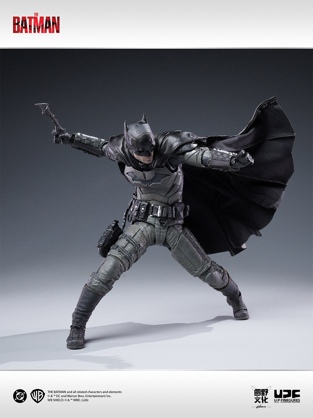U-P Figurines ( LPZZ ) New The Batman (Pattinson Batman) 1/12 Scale Action Figure (Pre-Order)
