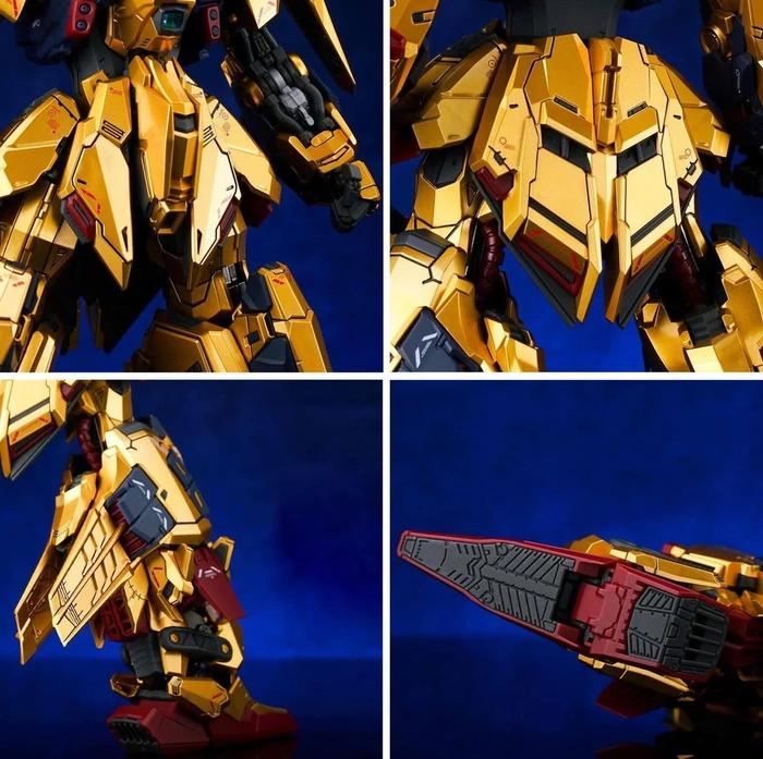 Shenma model 1/100 MG Golden Warrior Model Kit （With Metal Frame）