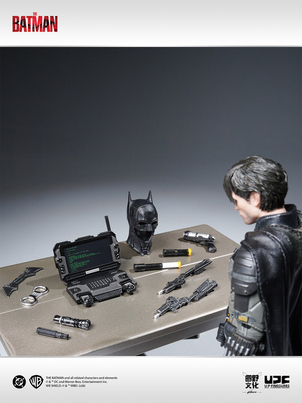U-P Figurines ( LPZZ ) New The Batman (Pattinson Batman) 1/12 Scale Action Figure (Pre-Order)