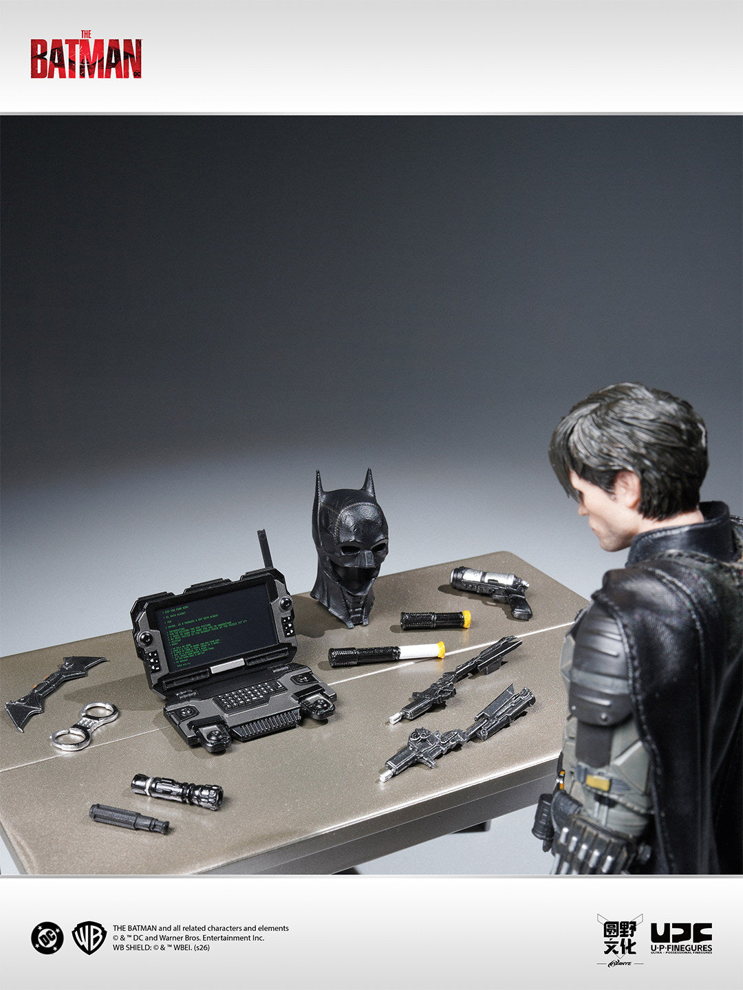 U-P Figurines ( LPZZ ) New The Batman (Pattinson Batman) 1/12 Scale Action Figure (Pre-Order)