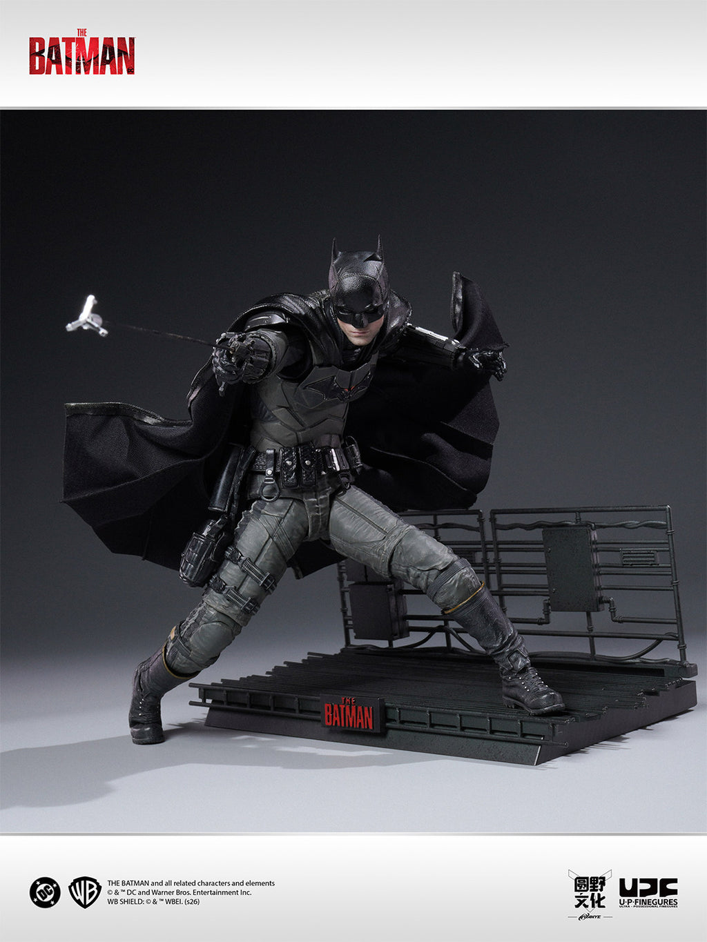 U-P Figurines ( LPZZ ) New The Batman (Pattinson Batman) 1/12 Scale Action Figure (Pre-Order)