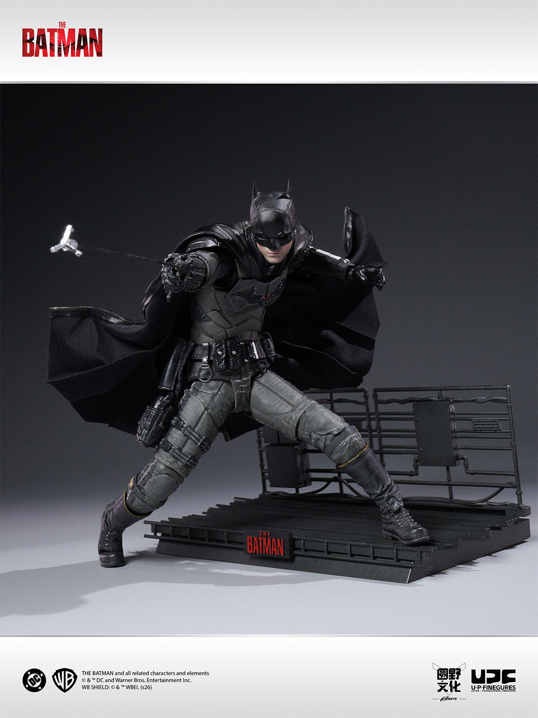 U-P Figurines ( LPZZ ) New The Batman (Pattinson Batman) 1/12 Scale Action Figure (Pre-Order)