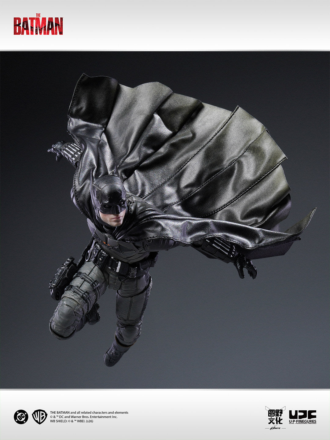 U-P Figurines ( LPZZ ) New The Batman (Pattinson Batman) 1/12 Scale Action Figure (Pre-Order)