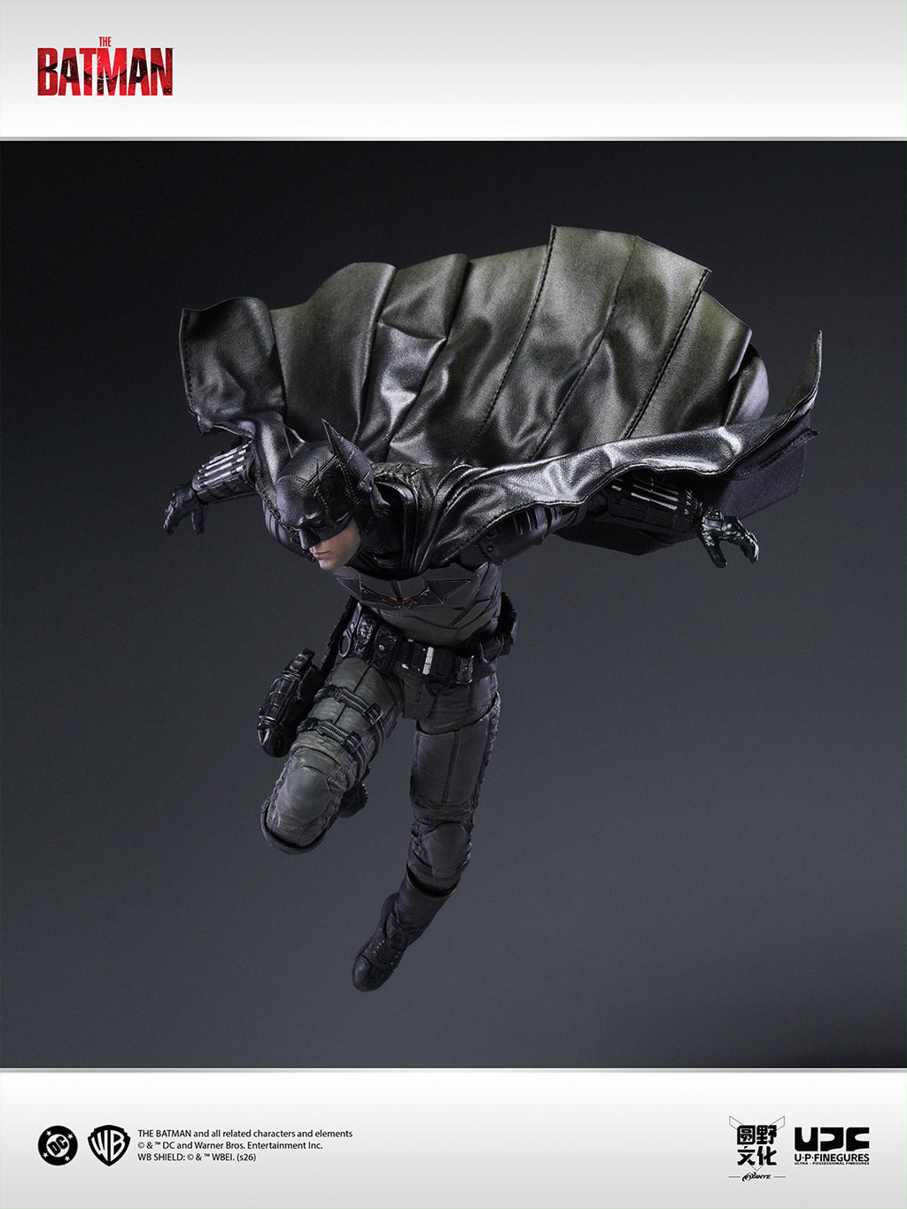 U-P Figurines ( LPZZ ) New The Batman (Pattinson Batman) 1/12 Scale Action Figure (Pre-Order)