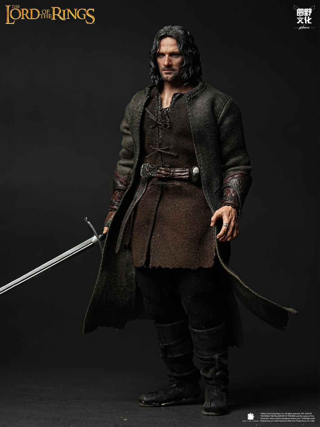 U-P Figurines ( LPZZ )X Nottaa Collections-Aragorn-The Lord of the Rings: The Two Towers 1/12 Collectible Action Figure (Standard) (Pre-Order)