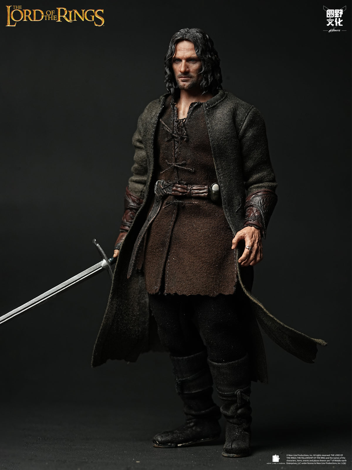 U-P Figurines ( LPZZ )X Nottaa Collections-Aragorn-The Lord of the Rings: The Two Towers 1/12 Collectible Action Figure (Standard) (Pre-Order)