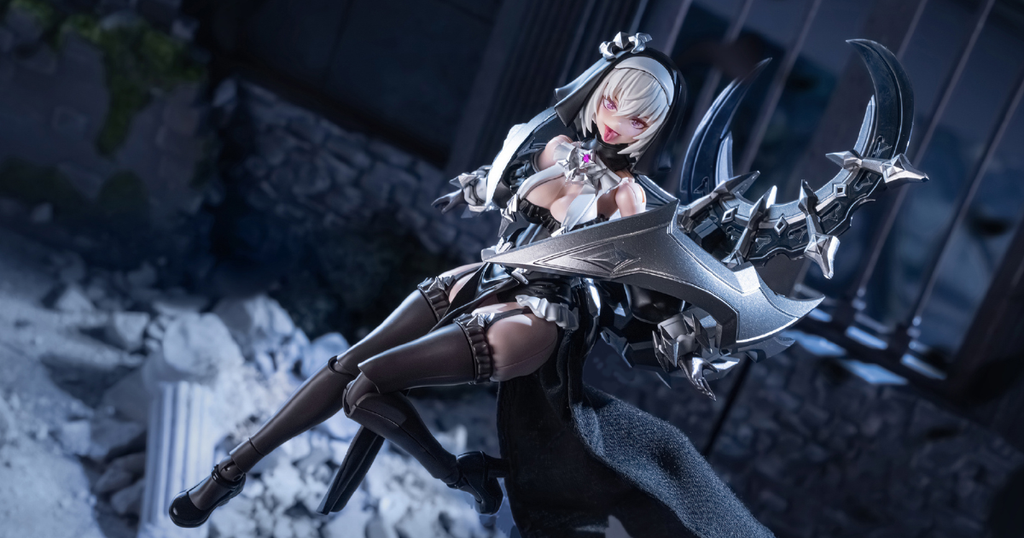 Soulingtoys 1/12 The sin of dark moon/AUDO·RESTORE HEART/Black Moon Lilithia+Sin Statue Gord