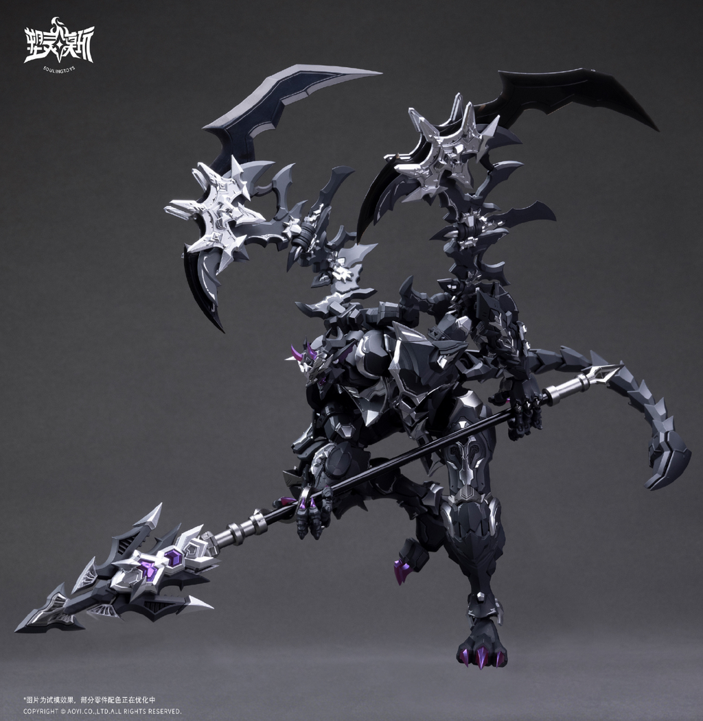 Soulingtoys 1/12 The sin of dark moon/AUDO·RESTORE HEART/Black Moon Lilithia+Sin Statue Gord