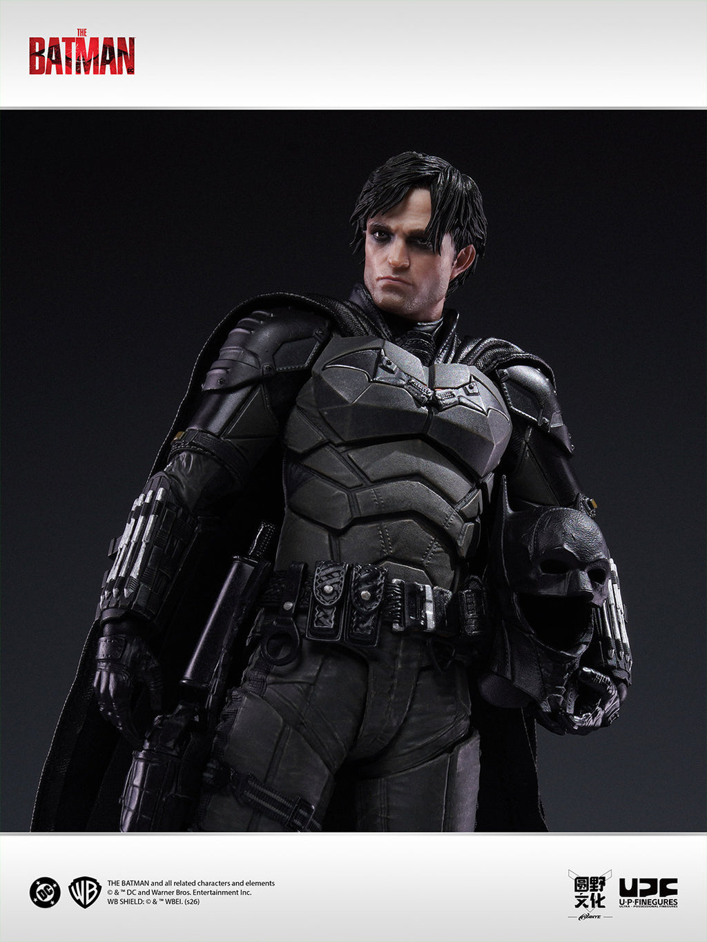 U-P Figurines ( LPZZ ) New The Batman (Pattinson Batman) 1/12 Scale Action Figure (Pre-Order)