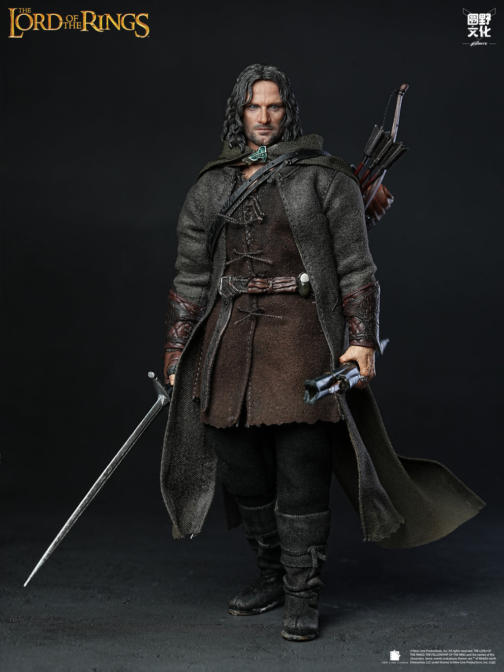 U-P Figurines ( LPZZ )X Nottaa Collections-Aragorn-The Lord of the Rings: The Two Towers 1/12 Collectible Action Figure (Standard) (Pre-Order)