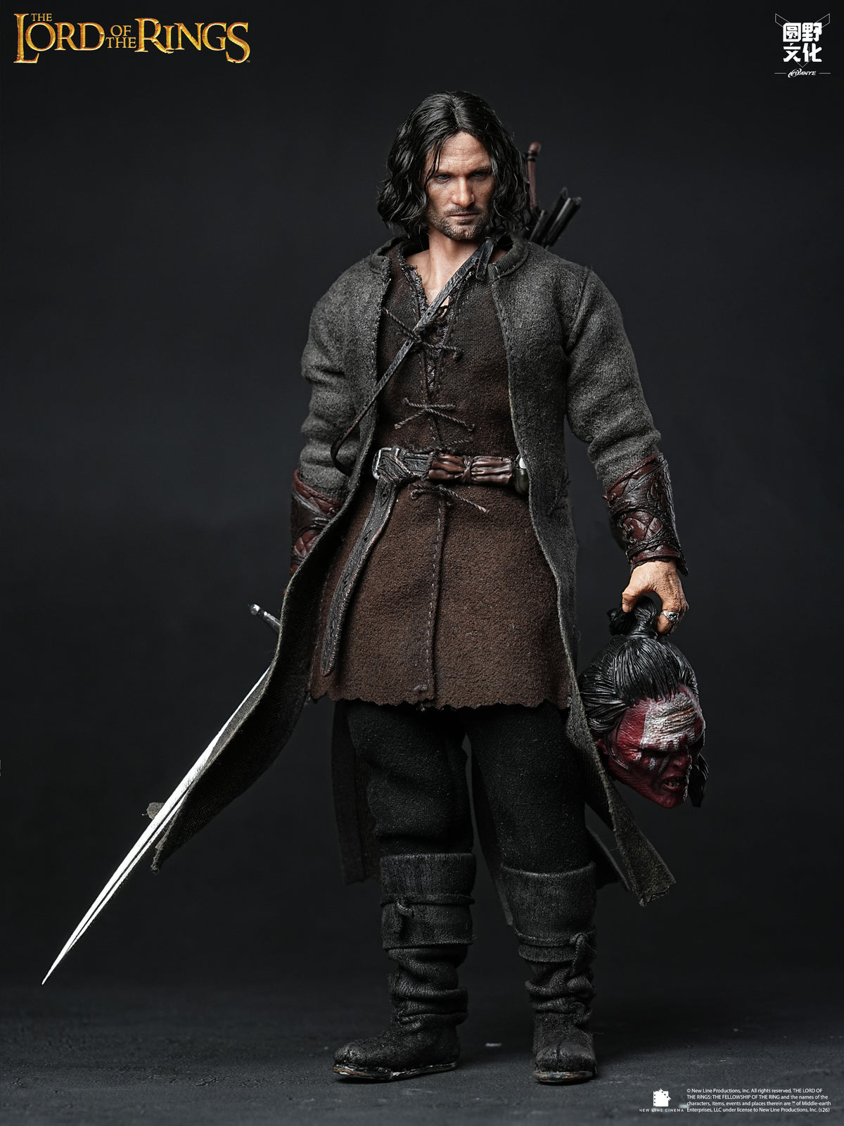 U-P Figurines ( LPZZ )X Nottaa Collections-Aragorn-The Lord of the Rings: The Two Towers 1/12 Collectible Action Figure (Standard) (Pre-Order)