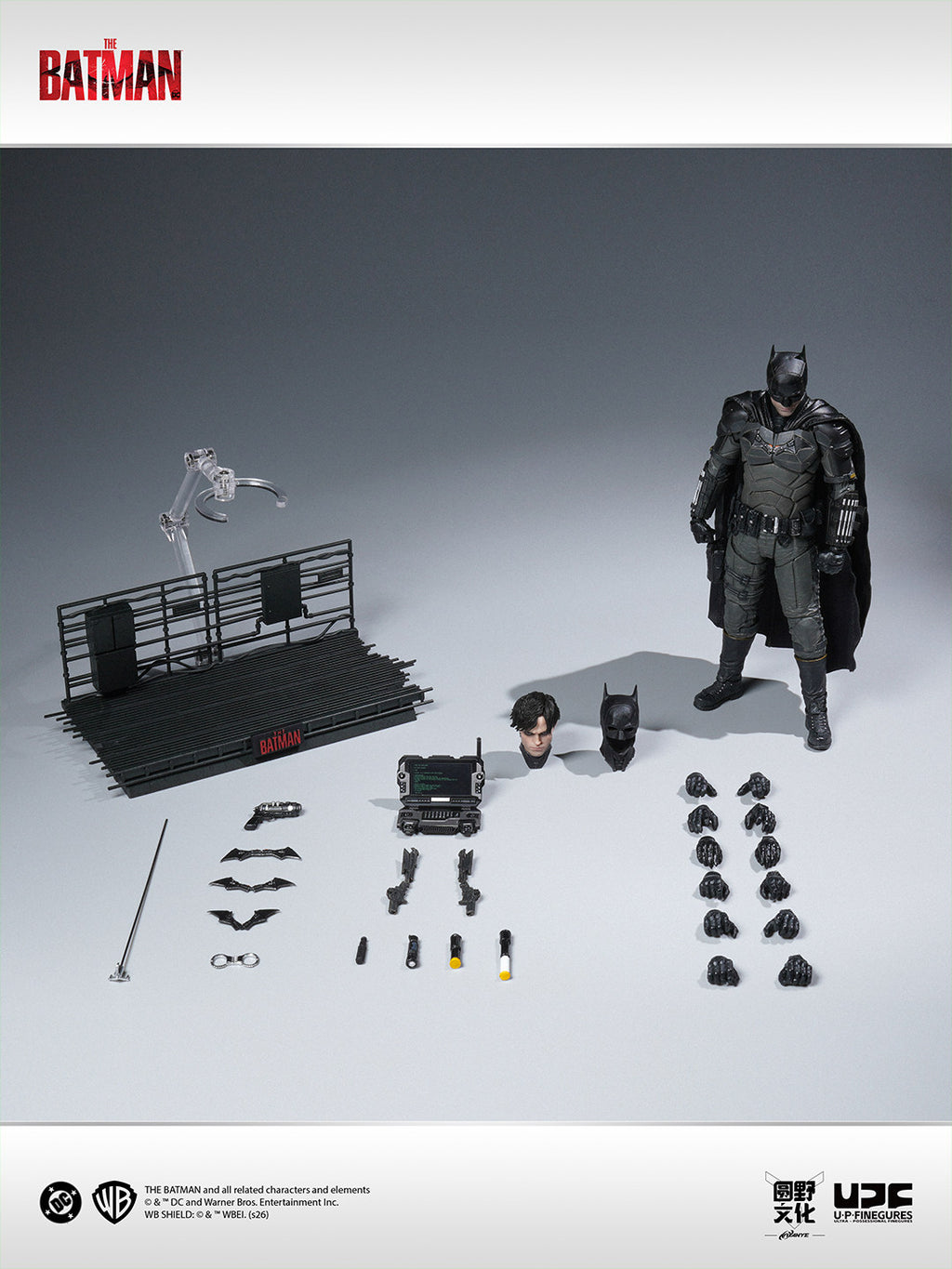 U-P Figurines ( LPZZ ) New The Batman (Pattinson Batman) 1/12 Scale Action Figure (Pre-Order)
