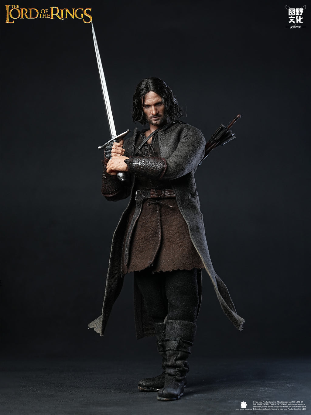 U-P Figurines ( LPZZ )X Nottaa Collections-Aragorn-The Lord of the Rings: The Two Towers 1/12 Collectible Action Figure (Standard) (Pre-Order)