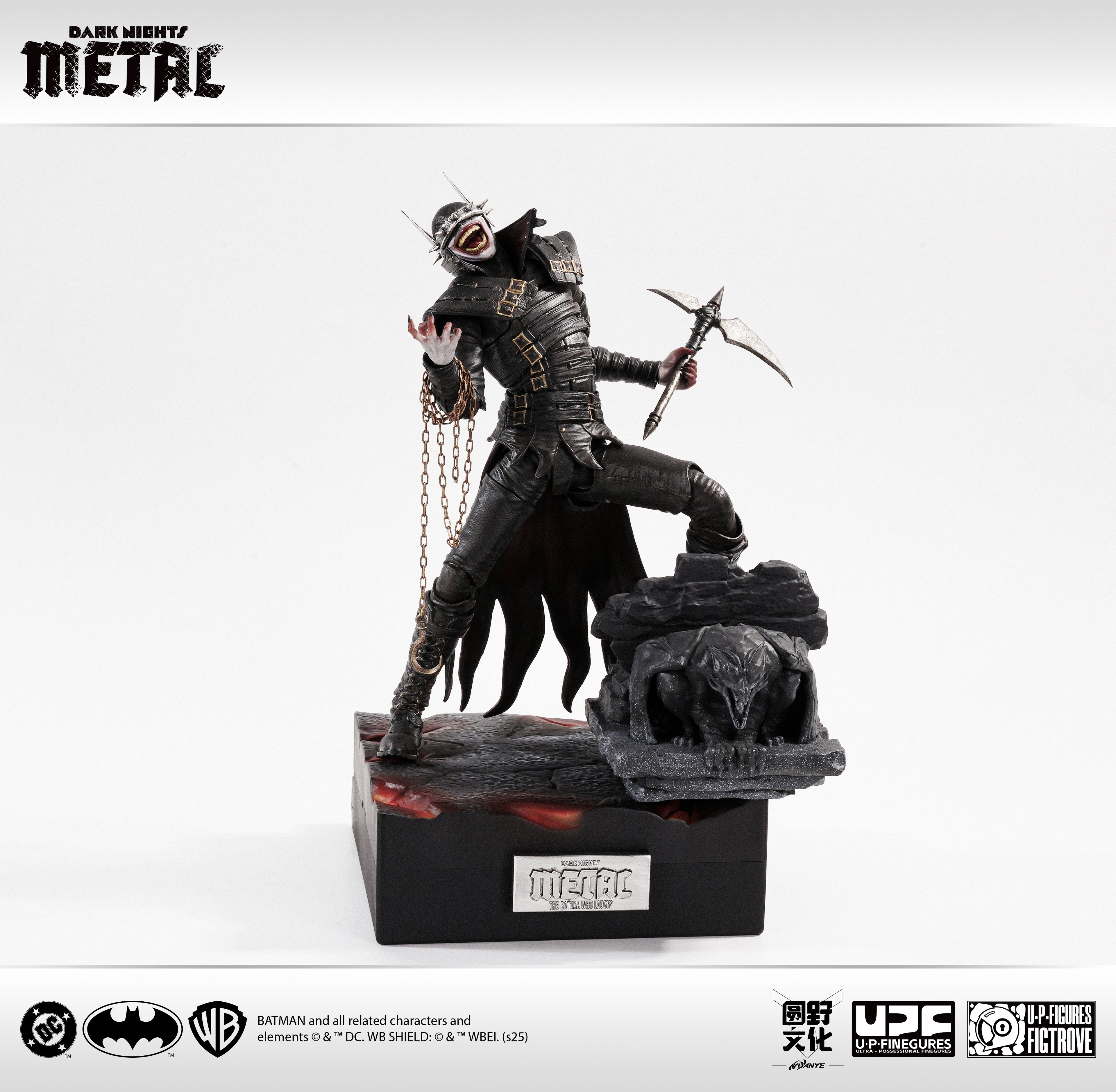 U-P-Finegures (LPZZ) Dark Nights: Metal/ The Batman Who Laughs- 1/12 Action Figure