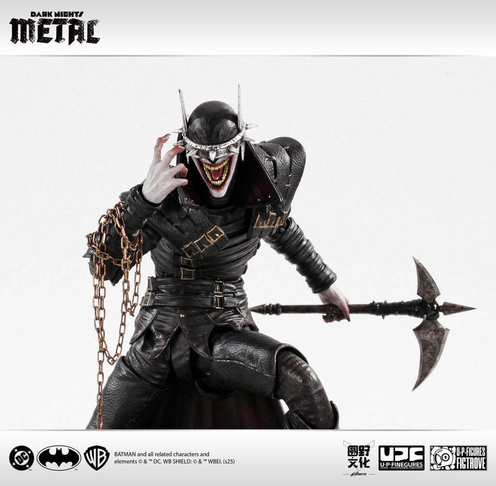U-P-Finegures (LPZZ) Dark Nights: Metal/ The Batman Who Laughs- 1/12 Action Figure