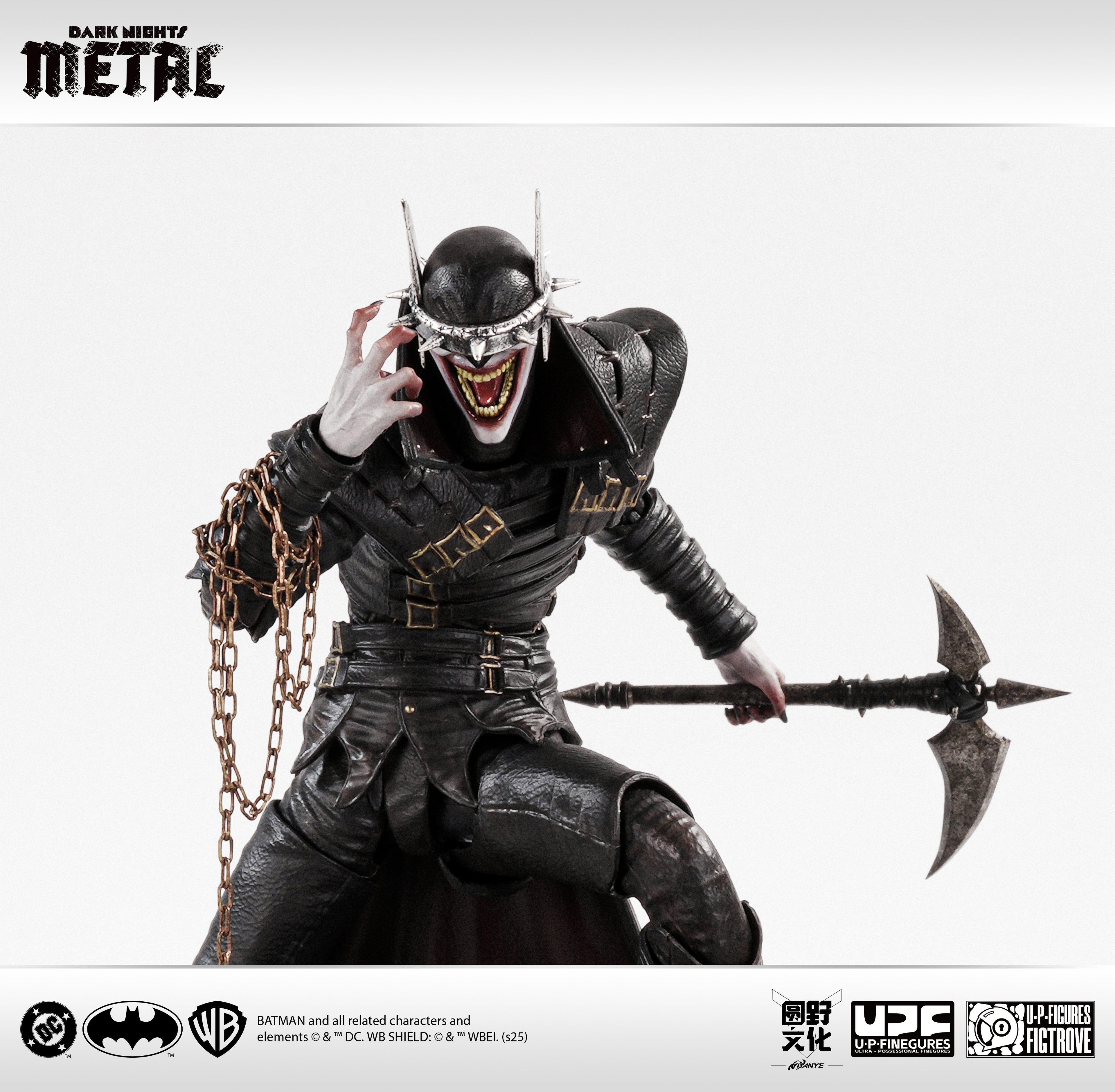 U-P-Finegures (LPZZ) Dark Nights: Metal/ The Batman Who Laughs- 1/12 Action Figure