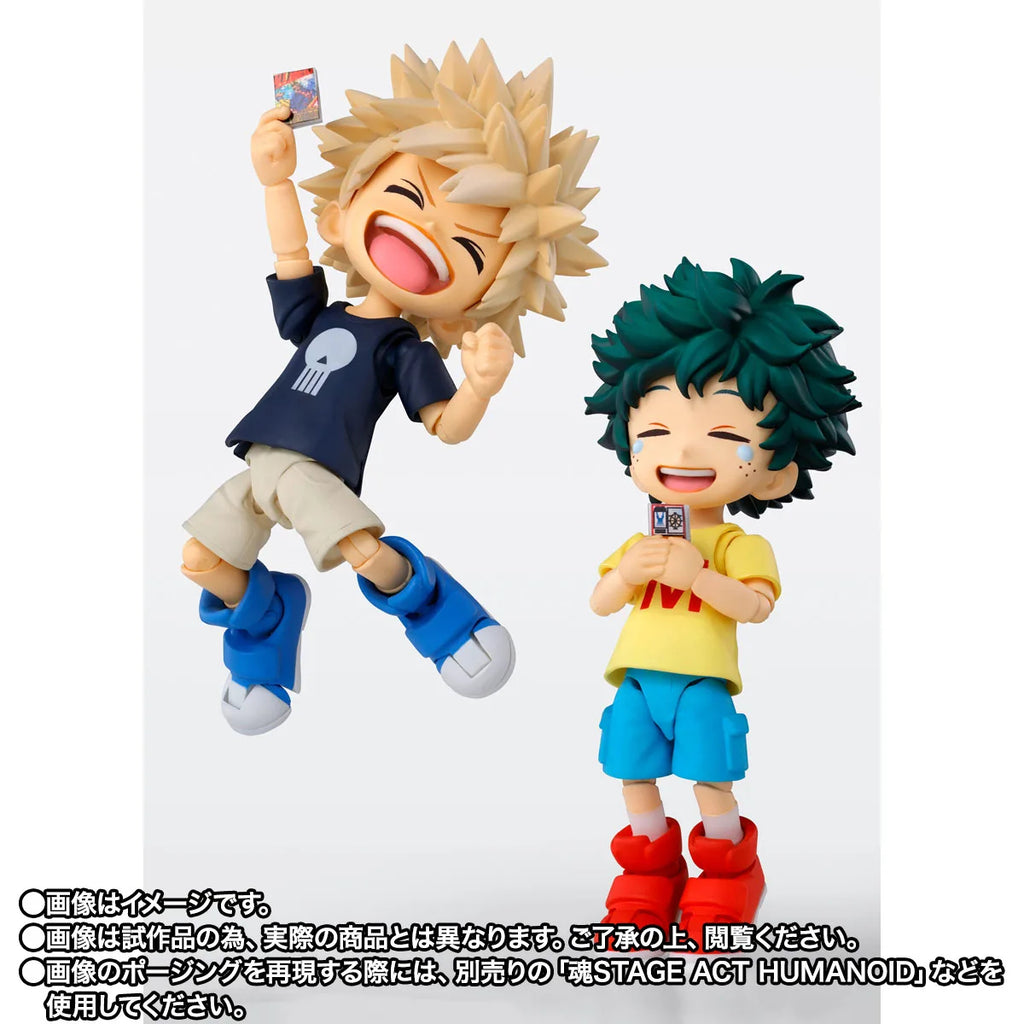 S.H.Figuarts -My Hero Academia-IZUKU MIDORIYA＆ KATSUKI BAKUGO-Childhood Set-(Pre-Order)