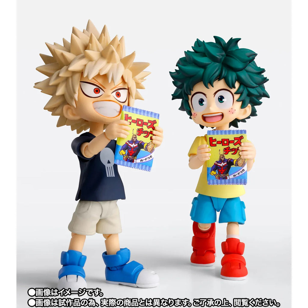 S.H.Figuarts -My Hero Academia-IZUKU MIDORIYA＆ KATSUKI BAKUGO-Childhood Set-(Pre-Order)