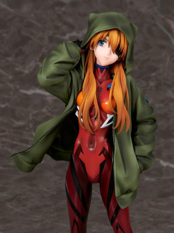 Evangelion: 3.0+1.0 Thrice Upon A Time Asuka Shikinami Langley: Hoodie Ver. 1/7 Scale Figure