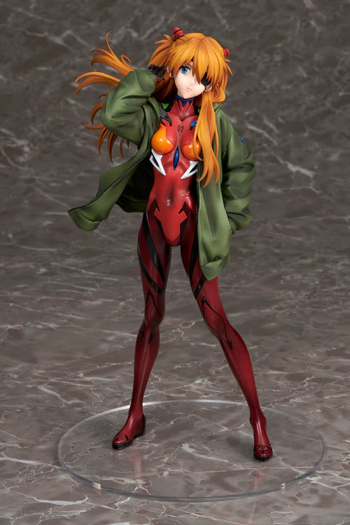 Evangelion: 3.0+1.0 Thrice Upon A Time Asuka Shikinami Langley: Hoodie Ver. 1/7 Scale Figure