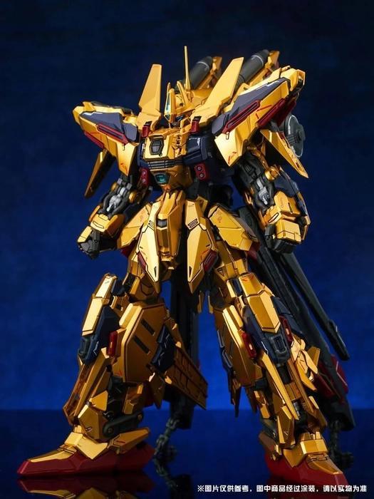 Shenma model 1/100 MG Golden Warrior Model Kit （With Metal Frame）