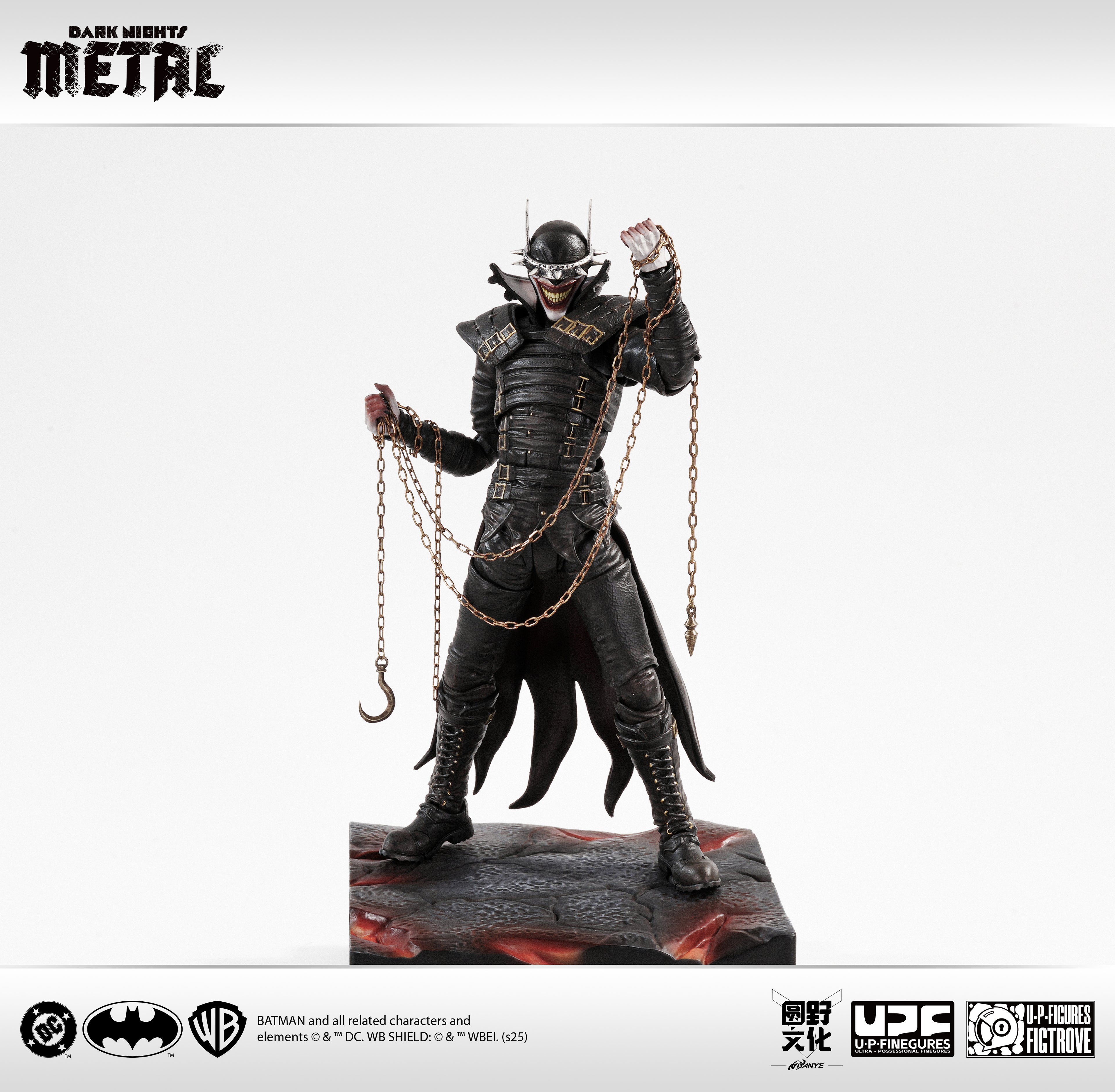 U-P-Finegures (LPZZ) Dark Nights: Metal/ The Batman Who Laughs- 1/12 Action Figure
