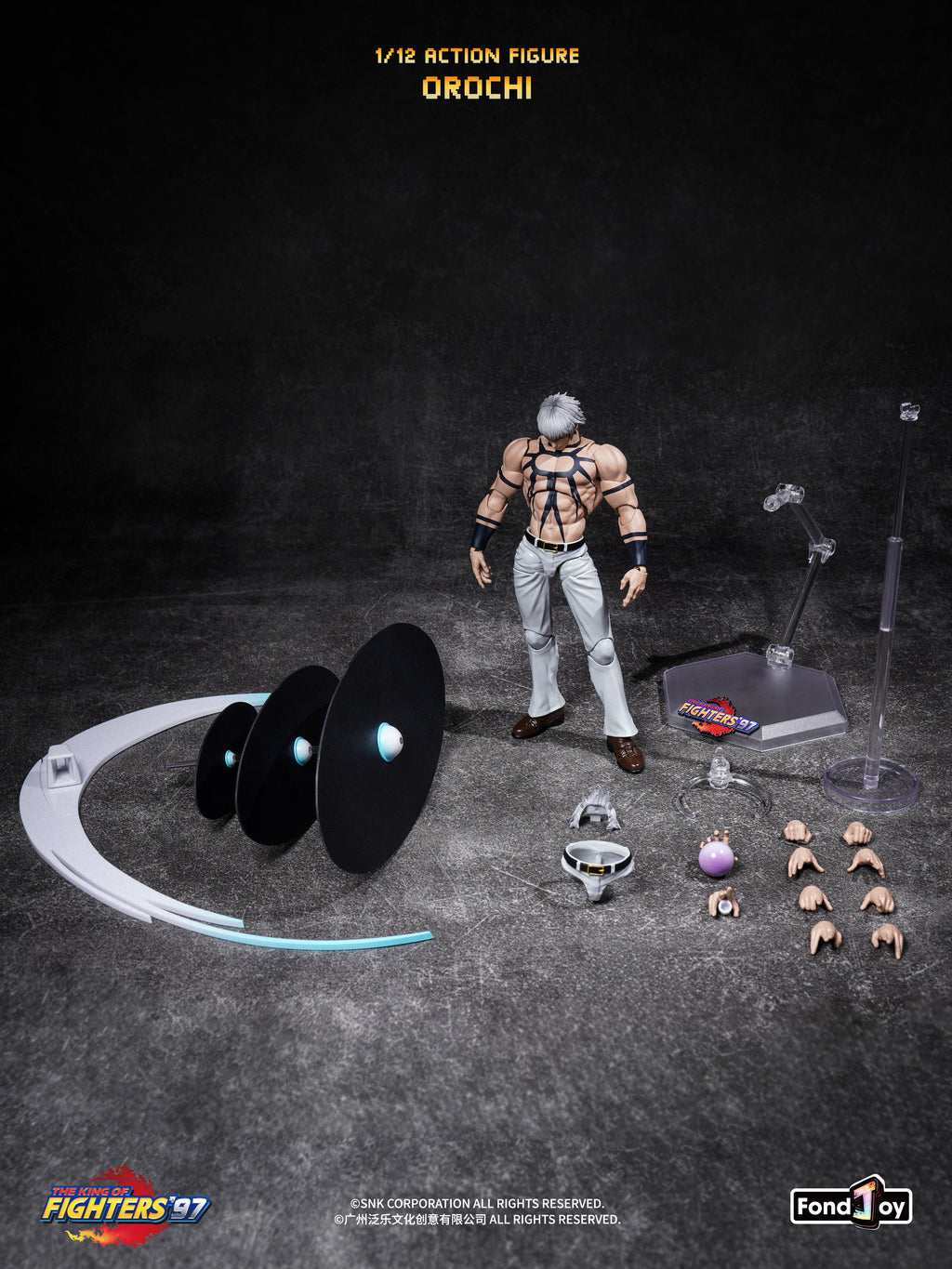 U-P(LPZZ) × FondJoy-The King of Fighters ’97 – Orochi 1/12 Action Figure(Pre-Order)