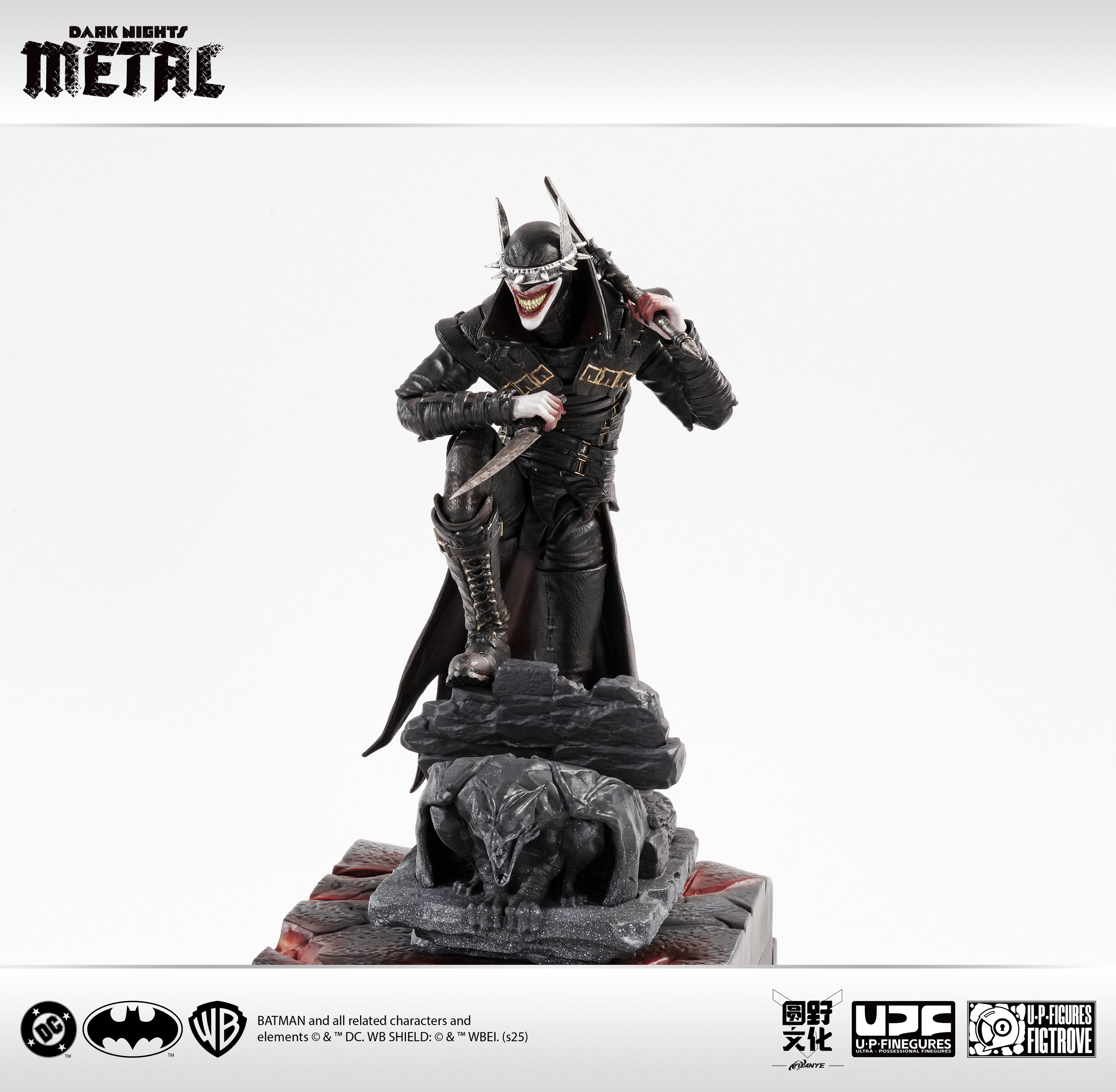 U-P-Finegures (LPZZ) Dark Nights: Metal/ The Batman Who Laughs- 1/12 Action Figure