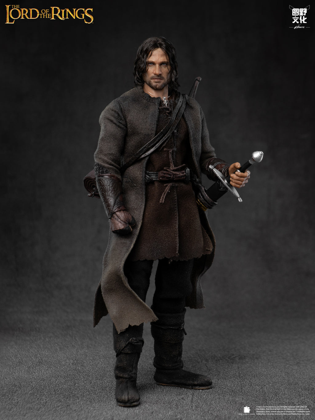 U-P Figurines ( LPZZ )X Nottaa Collections-Aragorn-The Lord of the Rings: The Two Towers 1/12 Collectible Action Figure (Collector)(Pre-Order)