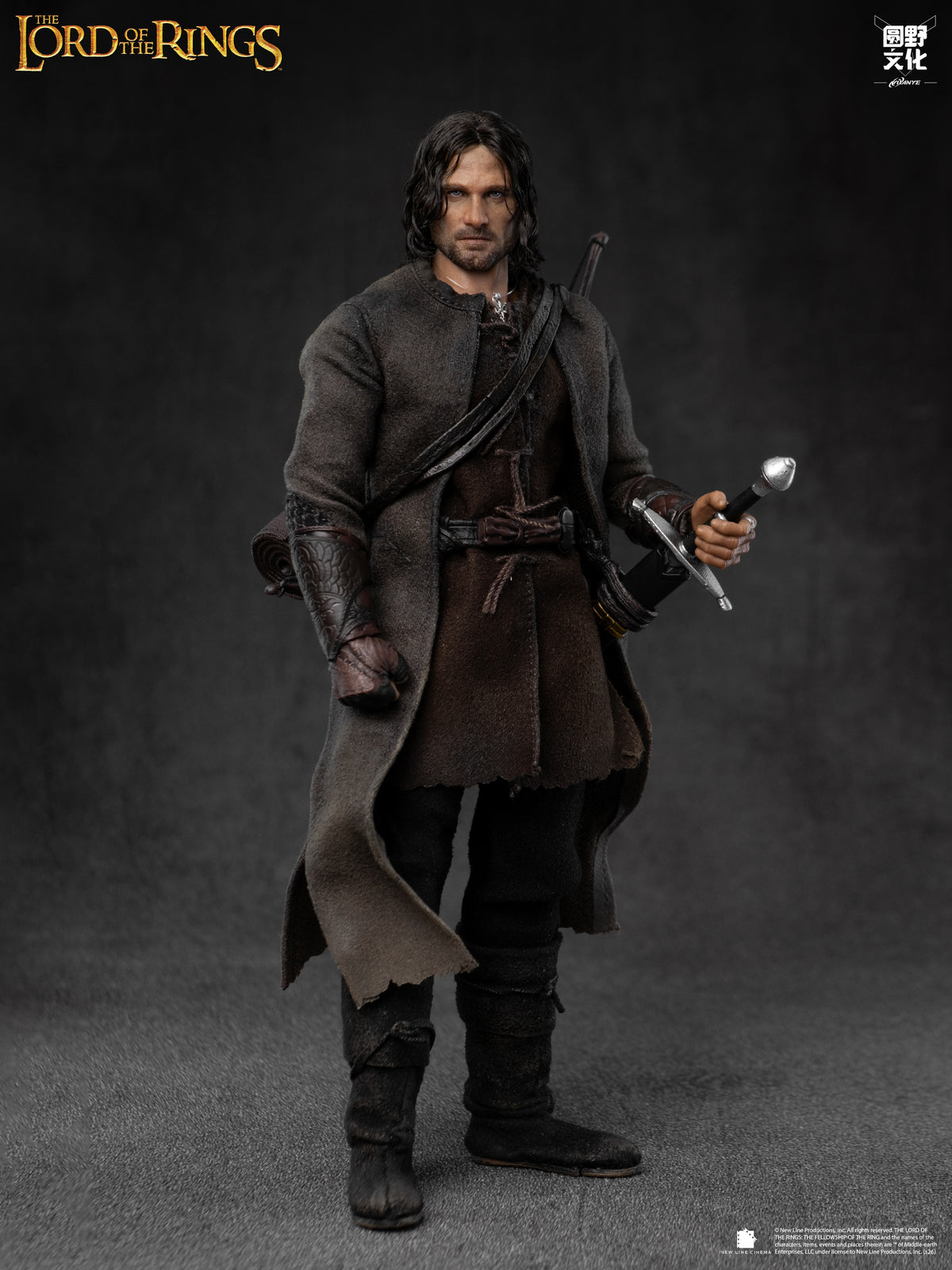 U-P Figurines ( LPZZ )X Nottaa Collections-Aragorn-The Lord of the Rings: The Two Towers 1/12 Collectible Action Figure (Collector)(Pre-Order)