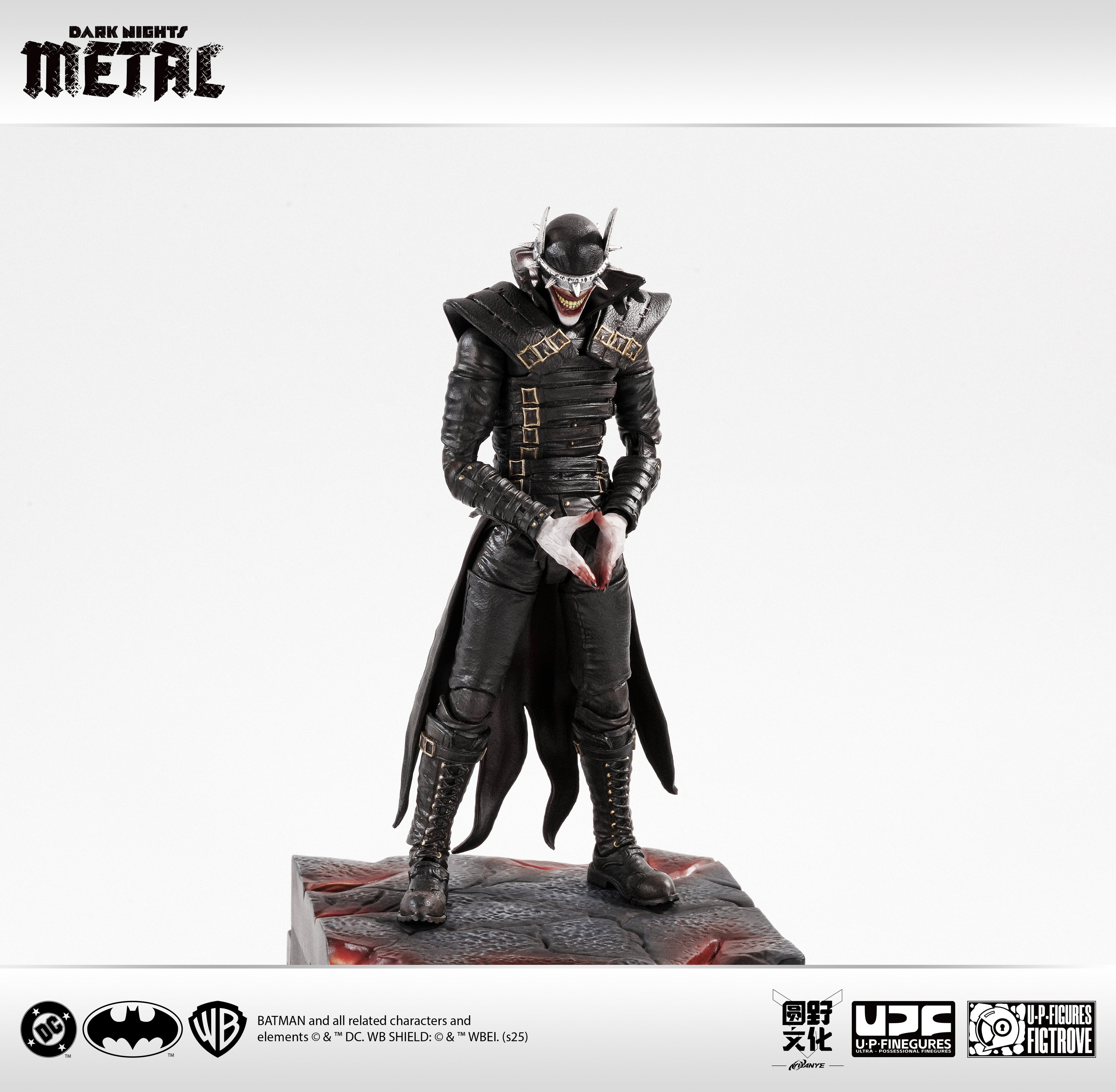 U-P-Finegures (LPZZ) Dark Nights: Metal/ The Batman Who Laughs- 1/12 Action Figure
