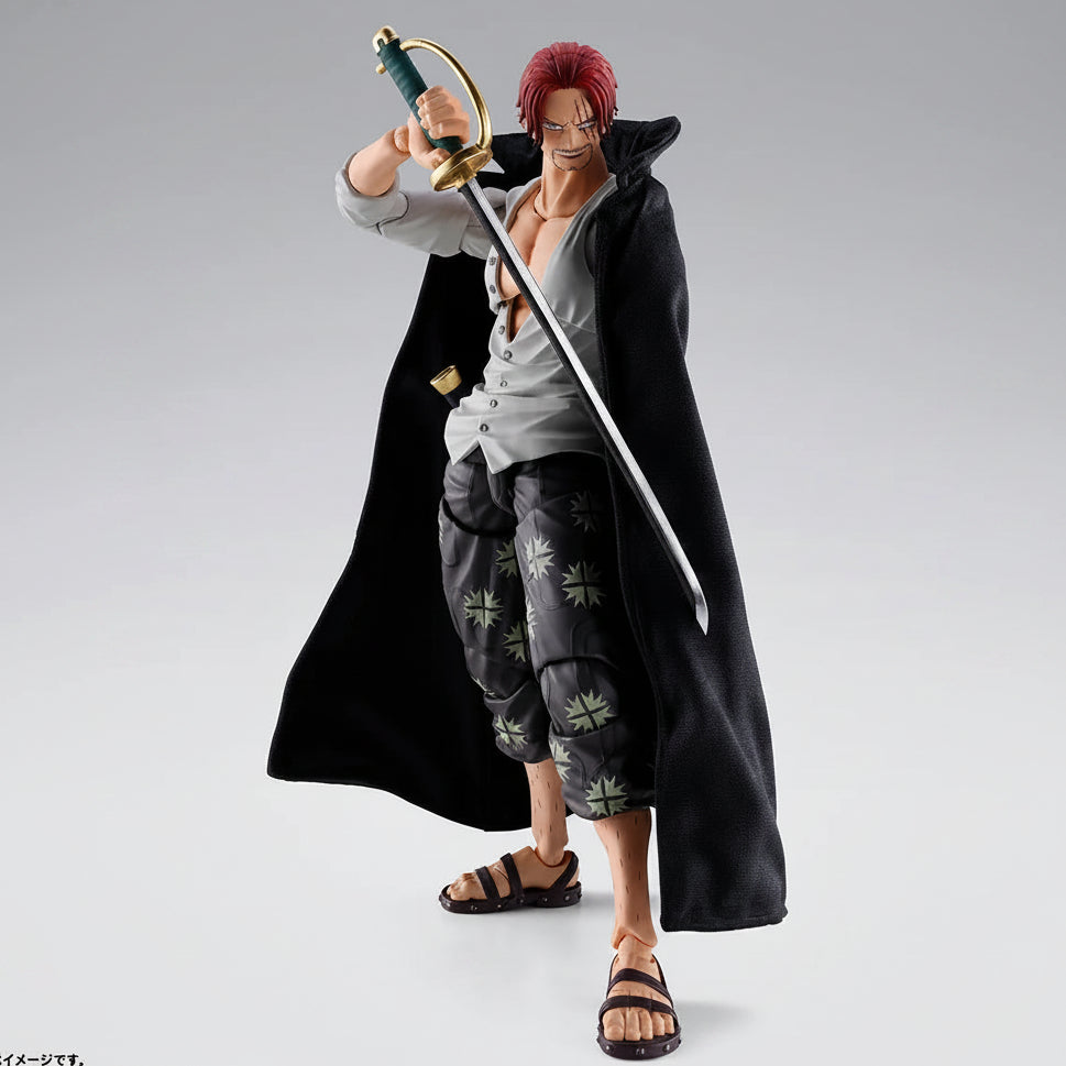 S.H.Figuarts -One Piece-SHANKS -MARINEFORD- (Pre-Order)