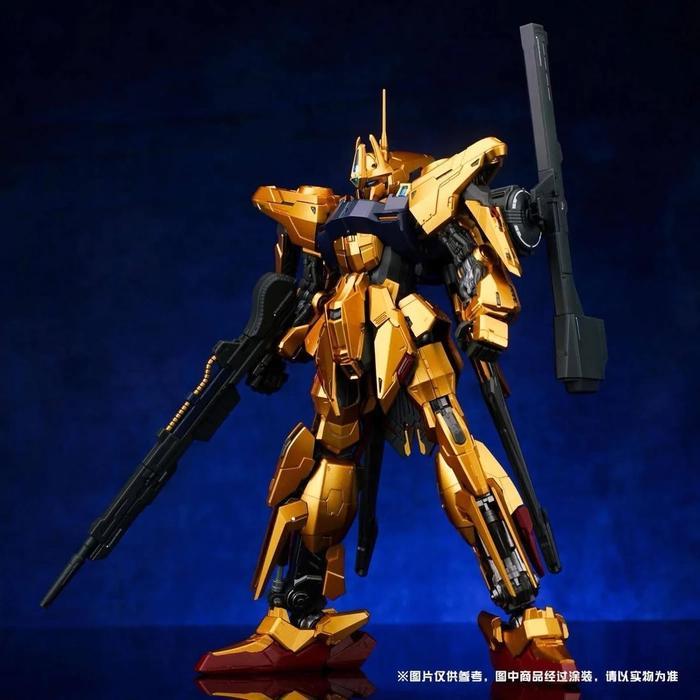 Shenma model 1/100 MG Golden Warrior Model Kit （With Metal Frame）