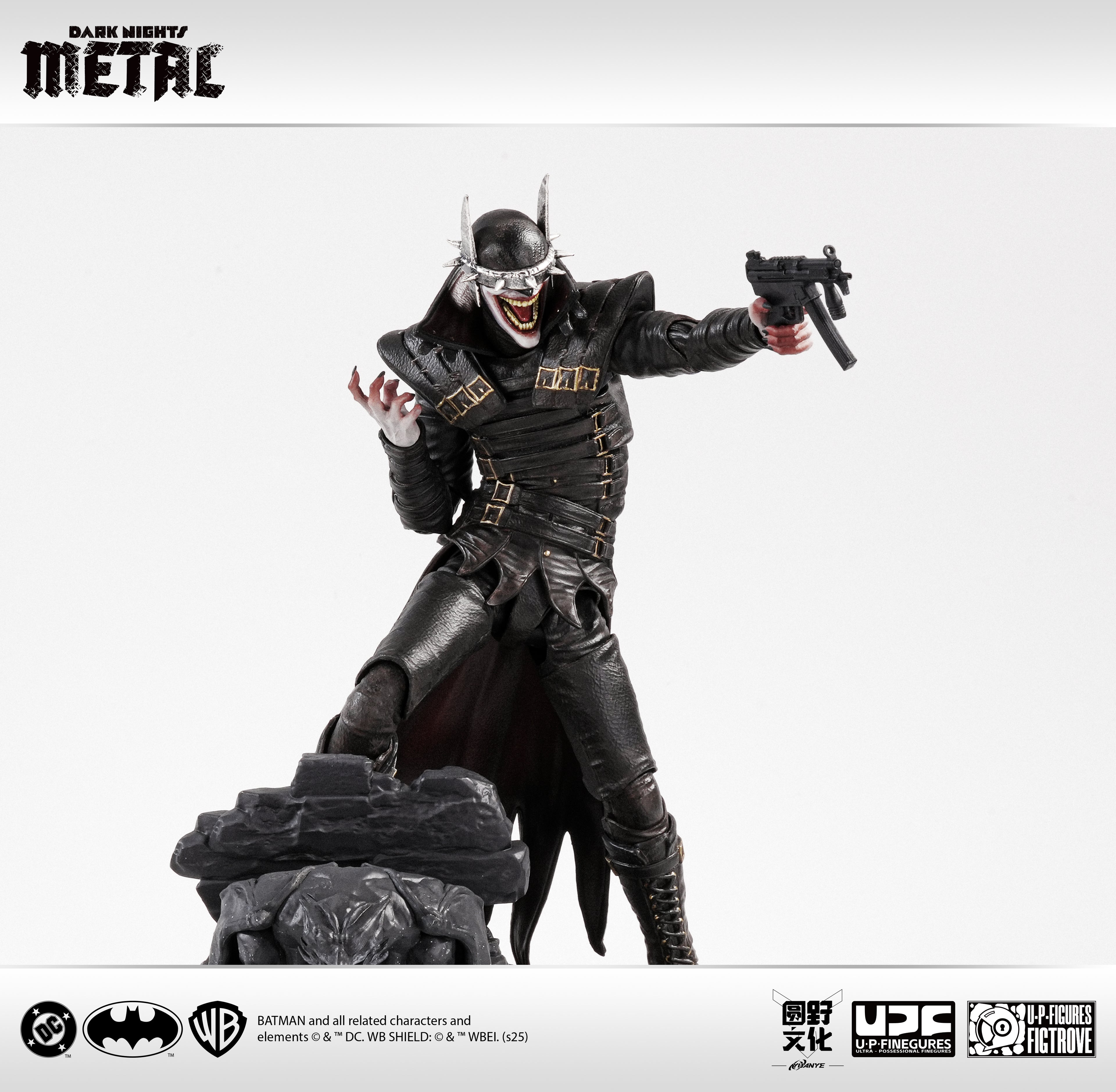 U-P-Finegures (LPZZ) Dark Nights: Metal/ The Batman Who Laughs- 1/12 Action Figure