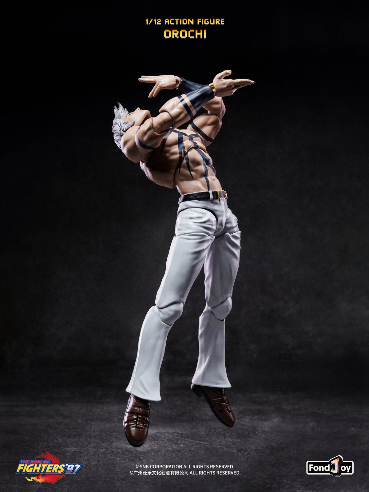 U-P(LPZZ) × FondJoy-The King of Fighters ’97 – Orochi 1/12 Action Figure(Pre-Order)